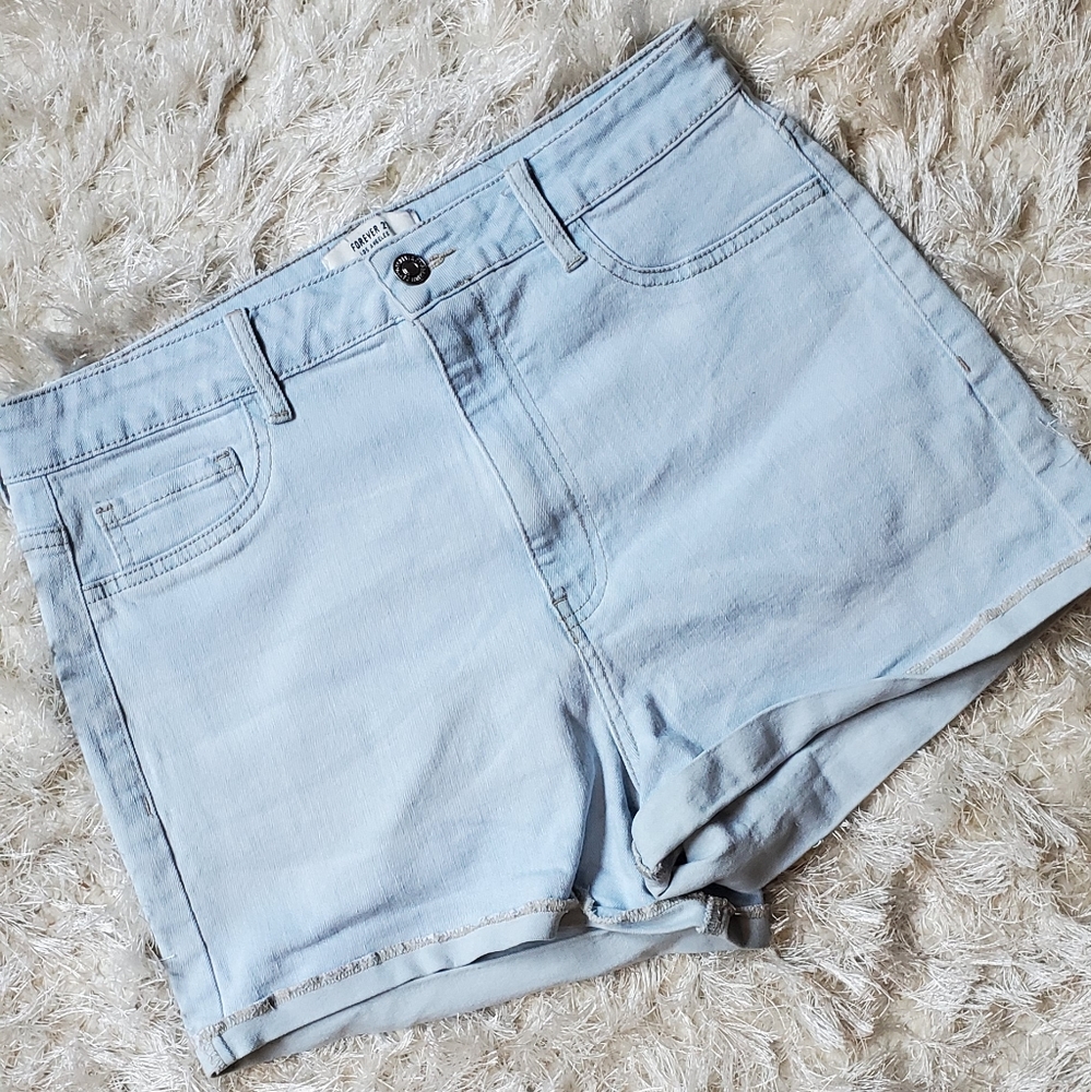 High waisted shorts